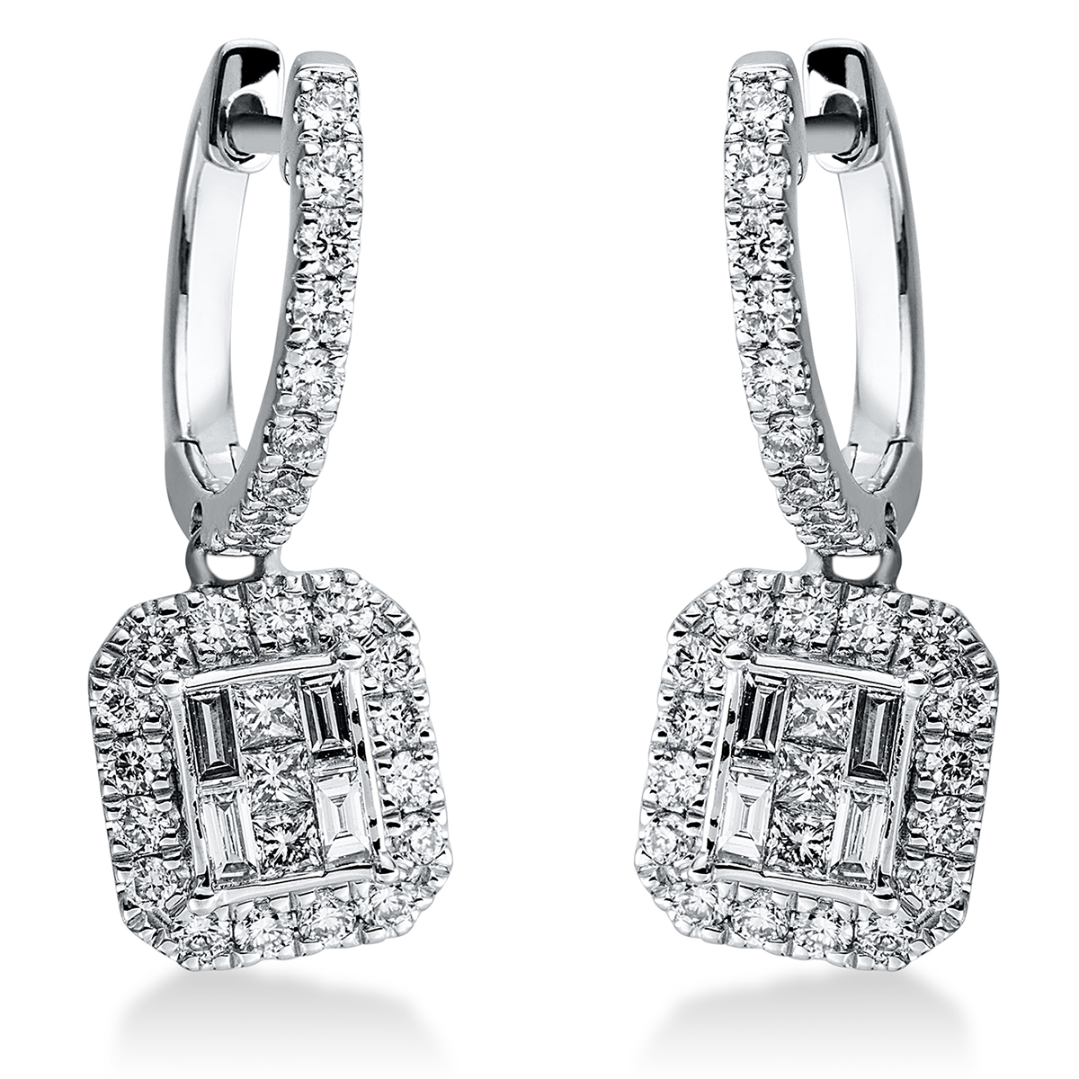 Ohrschmuck 18 kt WG