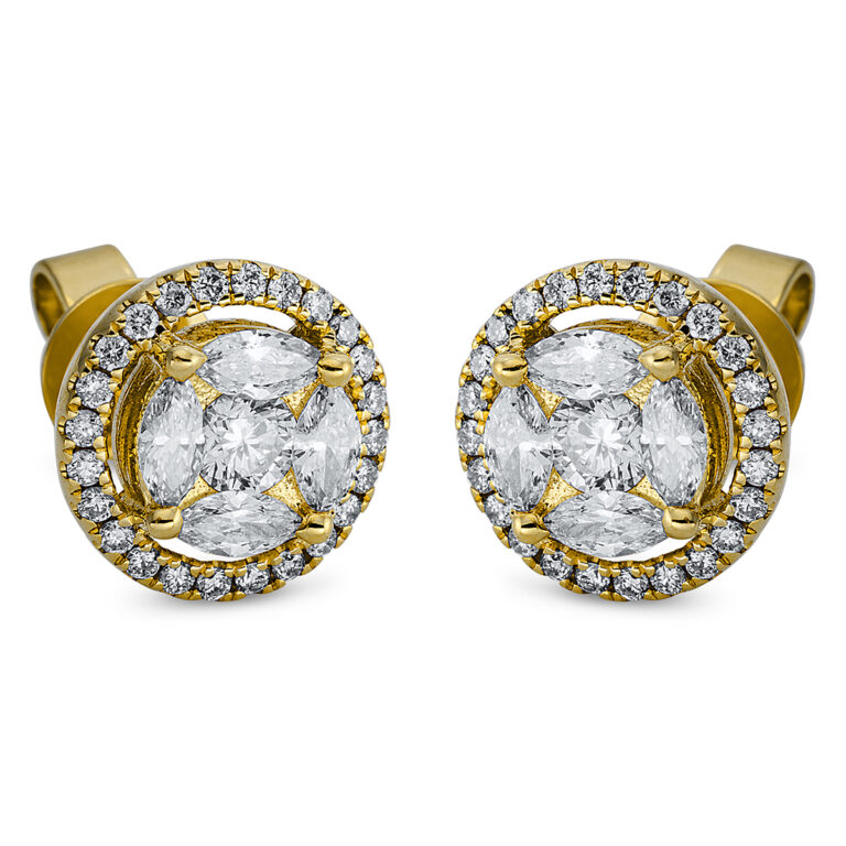 Ohrstecker 18 kt GG