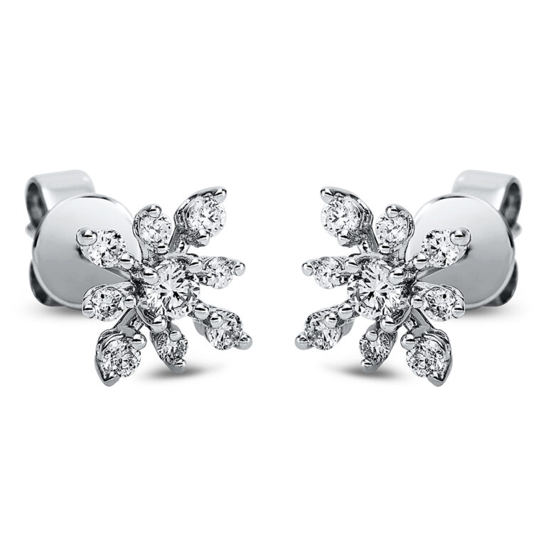 Ohrstecker 18 kt WG
