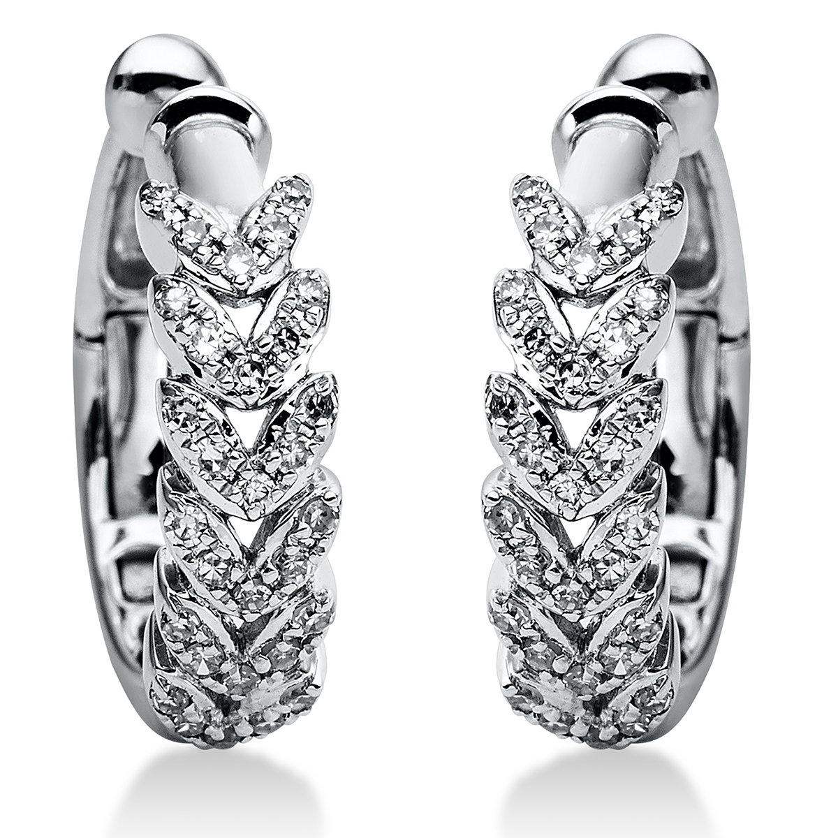 Ohrschmuck 18 kt WG, Ohr Manschette