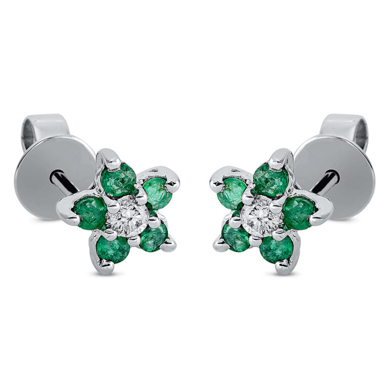 Ohrstecker 18 kt WG