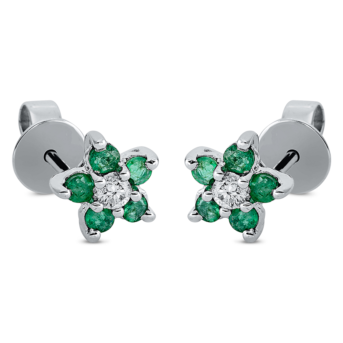 Ohrstecker 18 kt WG
