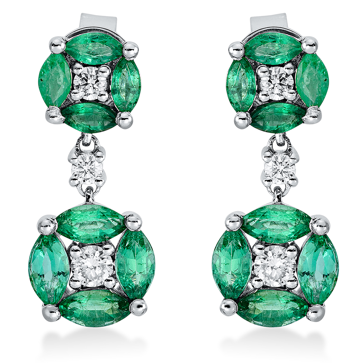 Ohrschmuck 18 kt WG