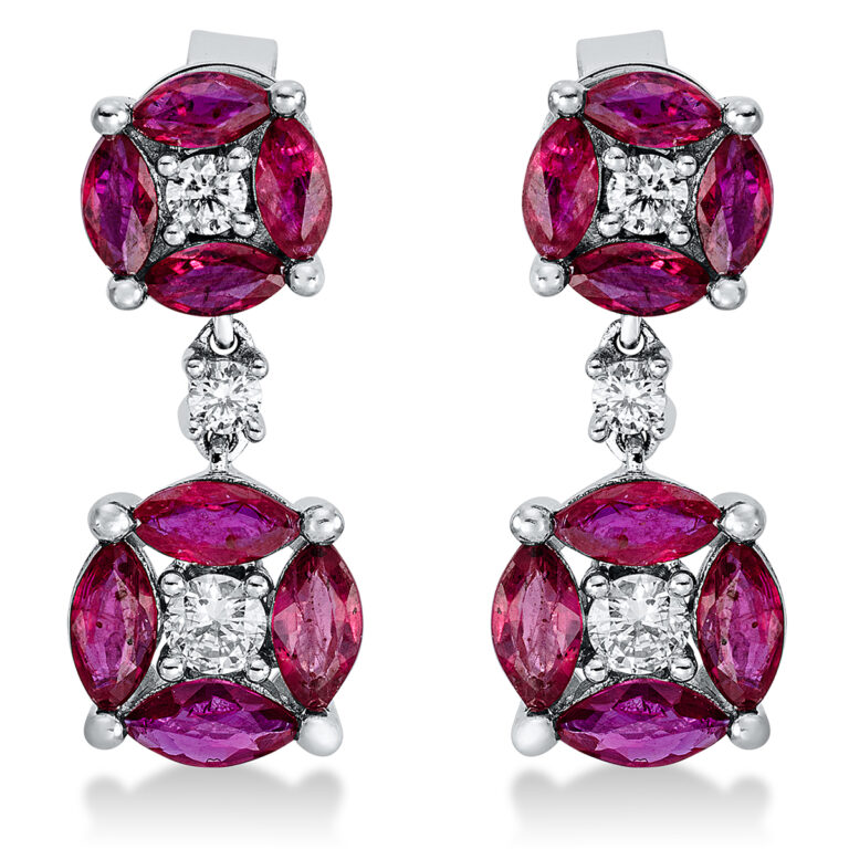 Ohrschmuck 18 kt WG