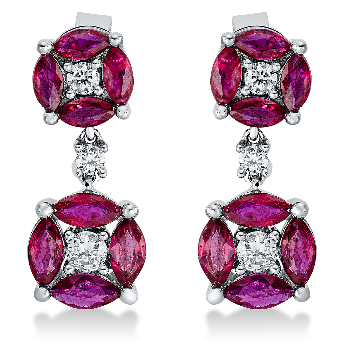 Ohrschmuck 18 kt WG