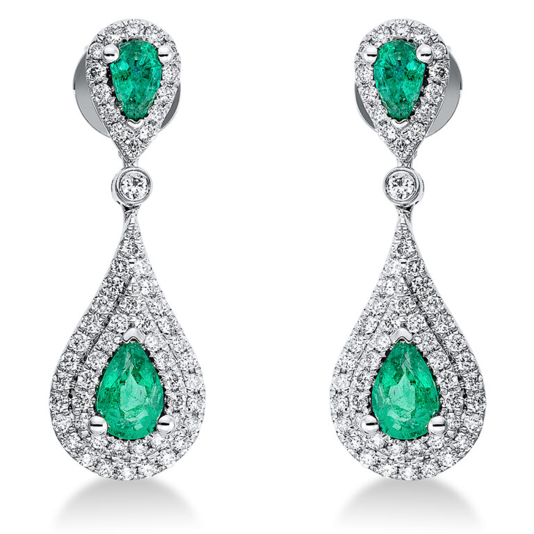 Ohrschmuck 18 kt WG