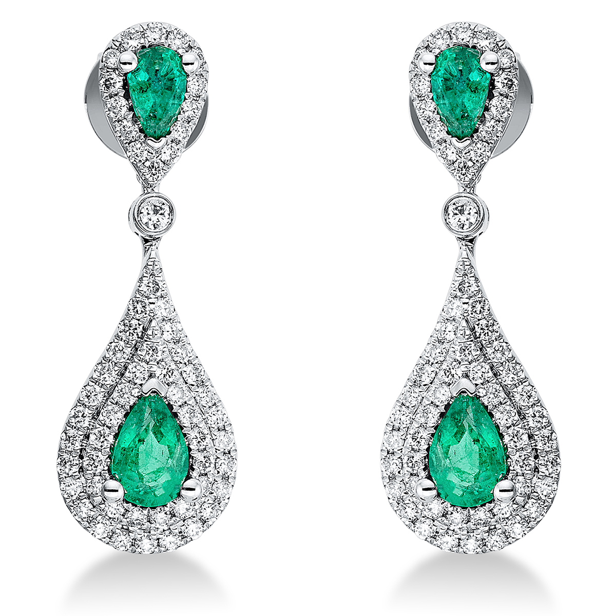 Ohrschmuck 18 kt WG