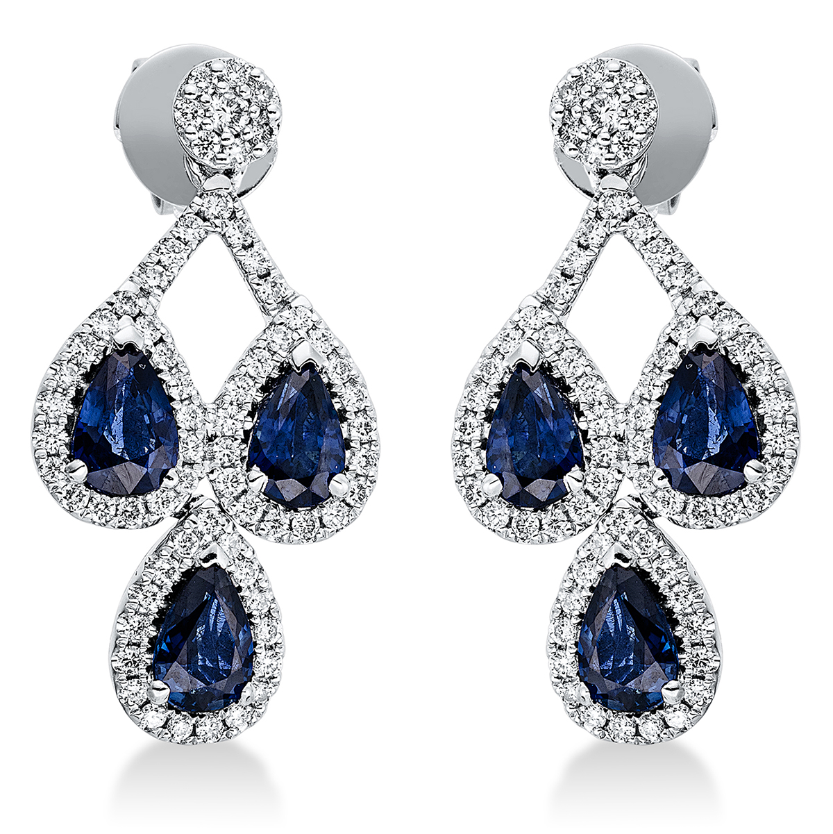 Ohrschmuck 18 kt WG