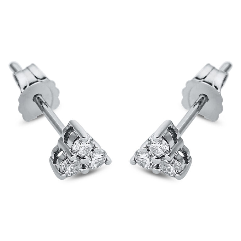 Ohrstecker 18 kt WG