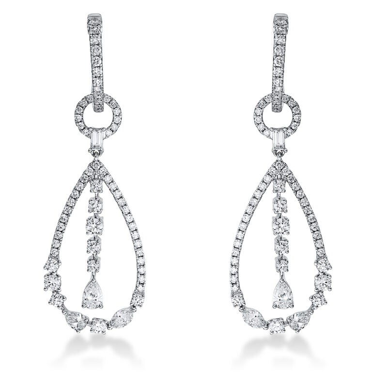 Ohrschmuck 18 kt WG