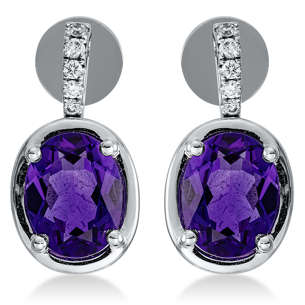 Ohrschmuck 4er-Krappe 18 kt WG