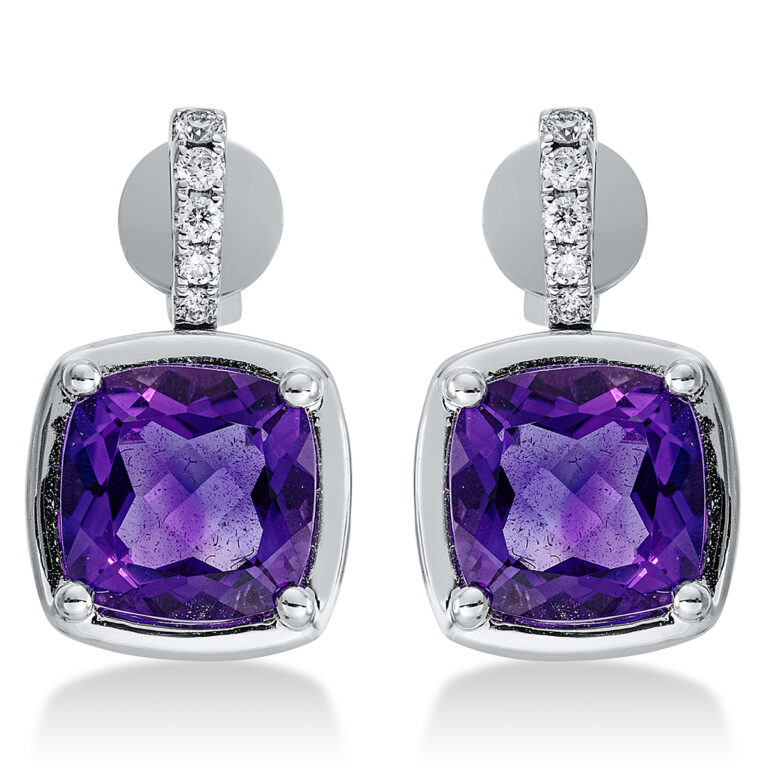 Ohrschmuck 4er-Krappe 18 kt WG