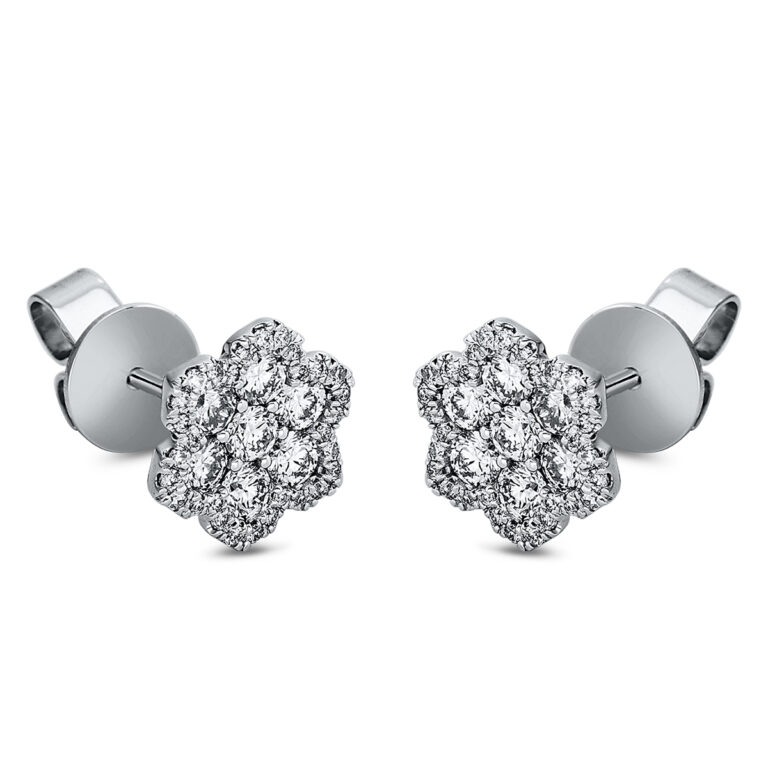 Ohrstecker 18 kt WG