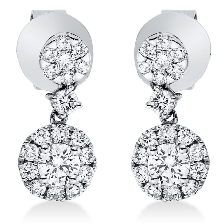 Ohrschmuck 18 kt WG