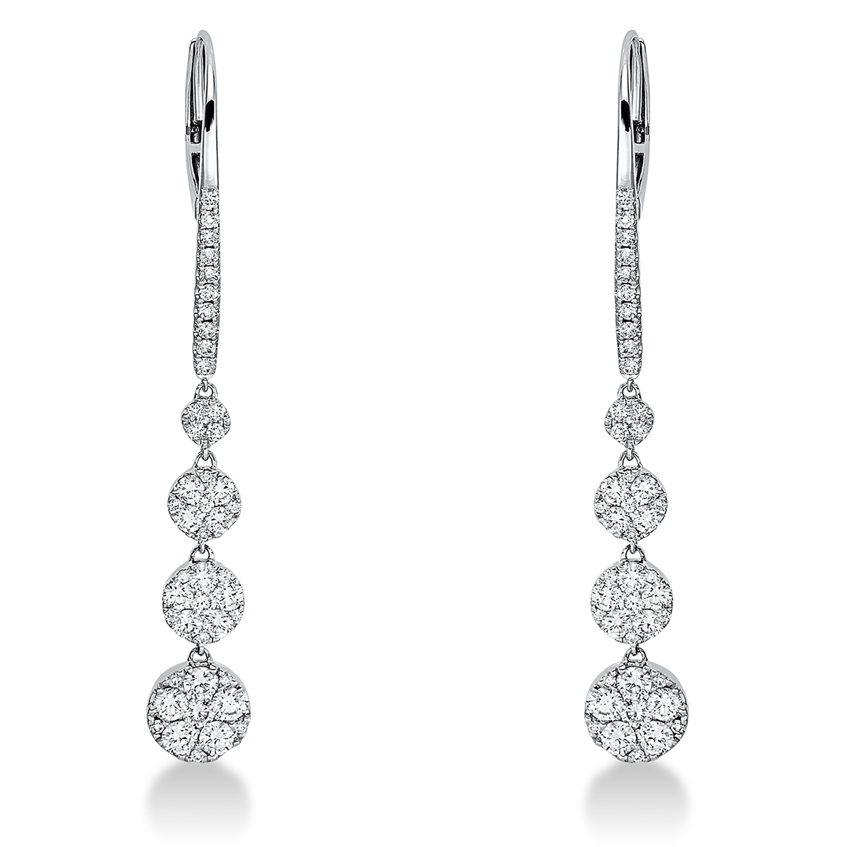 Ohrschmuck 18 kt WG