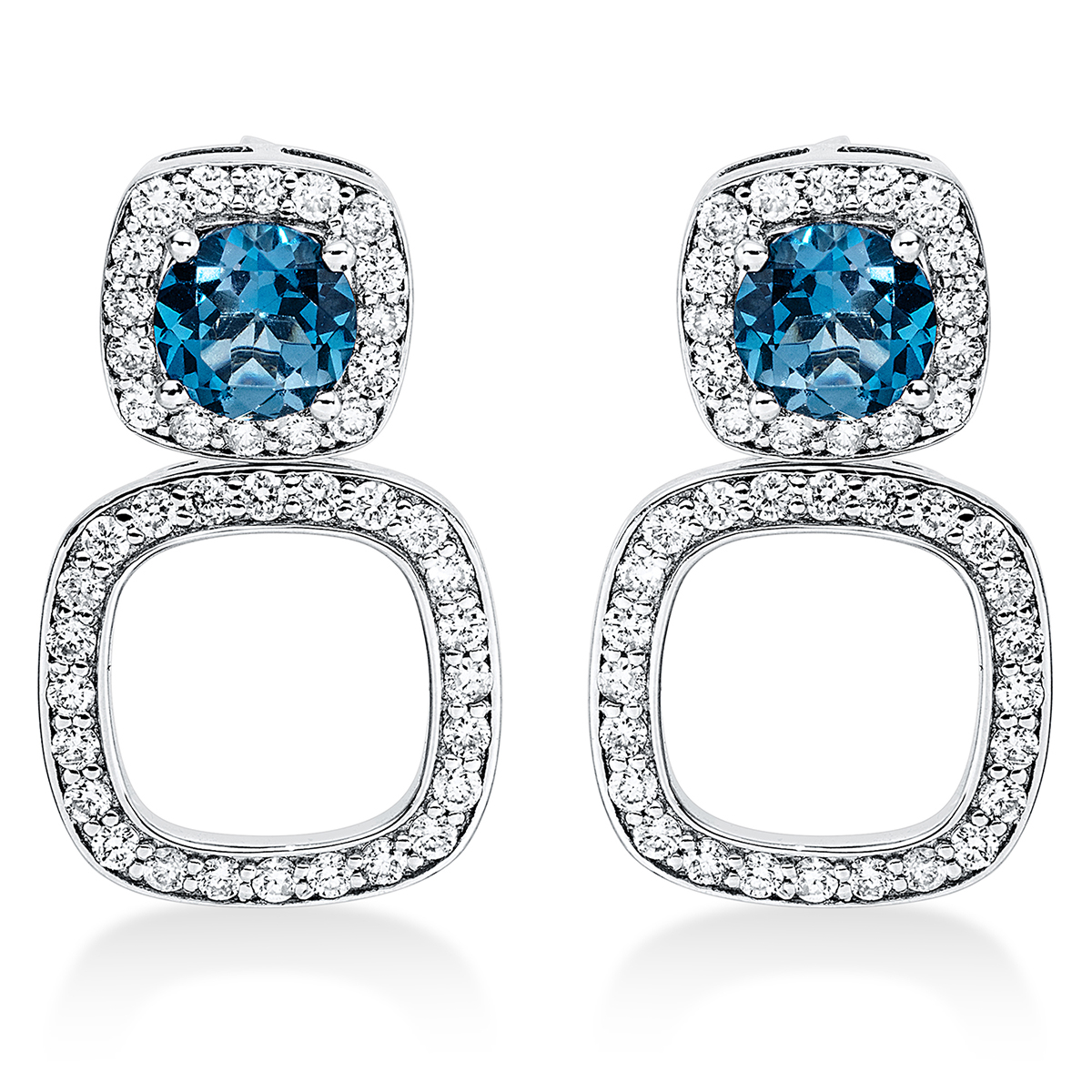 Ohrschmuck 18 kt WG
