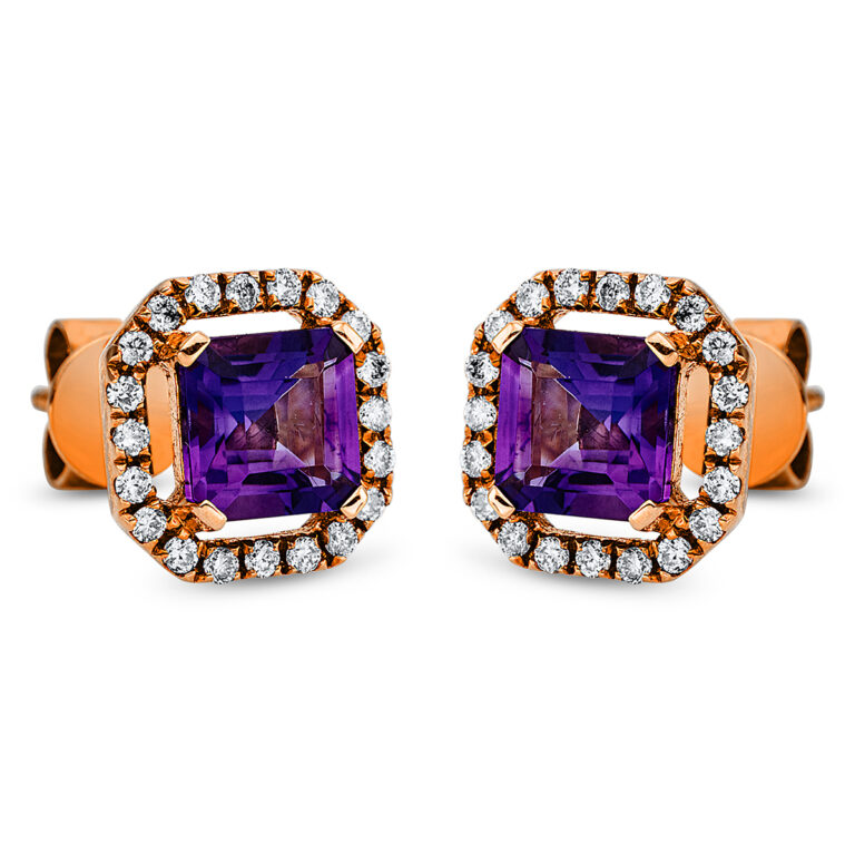 Ohrschmuck 4er-Krappe 18 kt RG