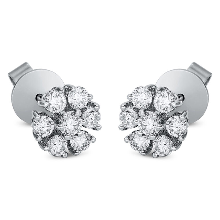 Ohrstecker 18 kt WG