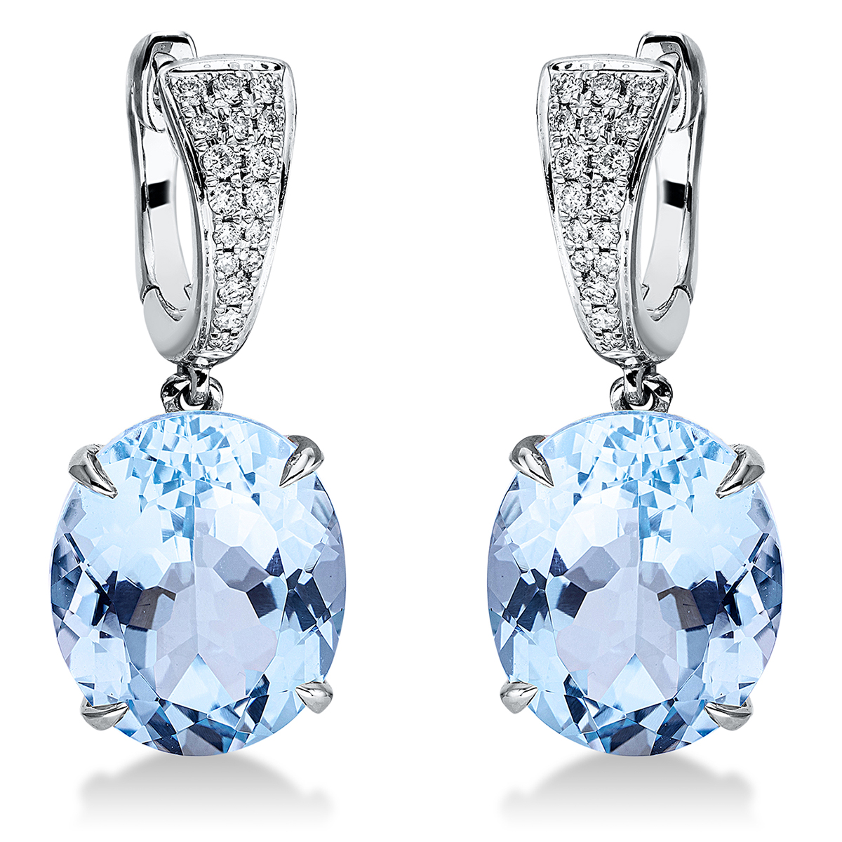 Ohrschmuck 4er-Krappe 18 kt WG
