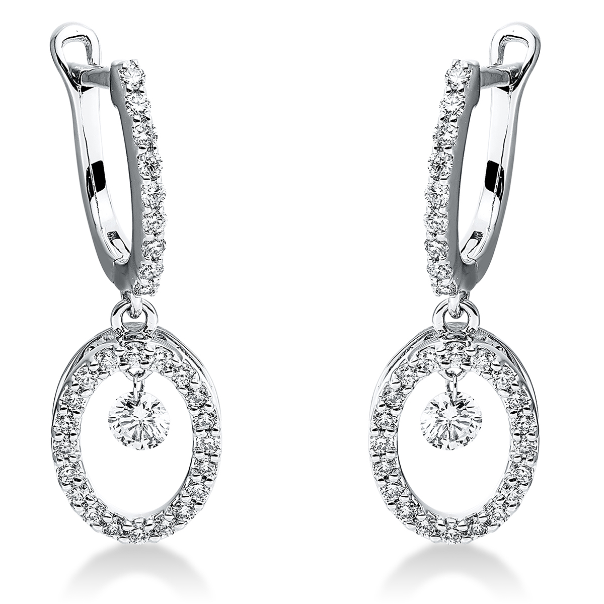 Ohrschmuck 18 kt WG