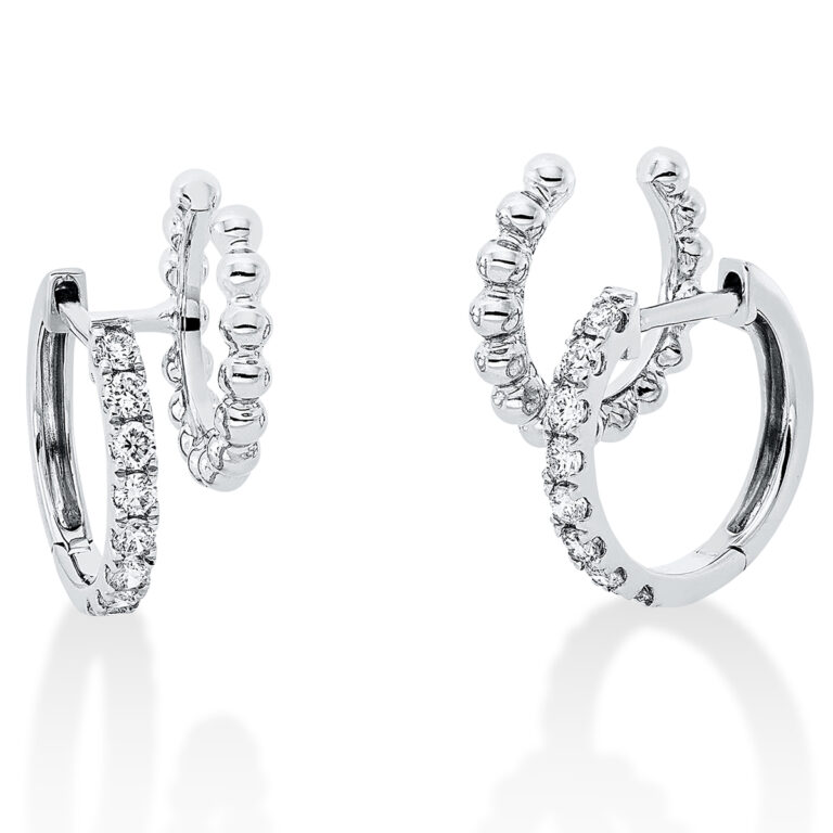 Ohrschmuck 18 kt WG