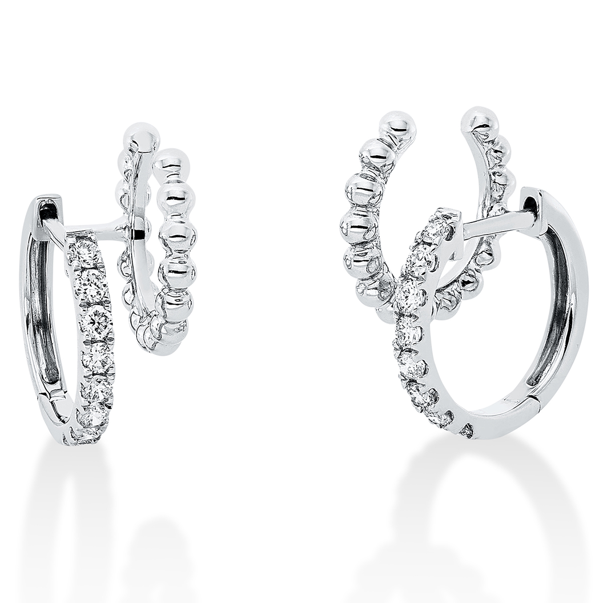 Ohrschmuck 18 kt WG