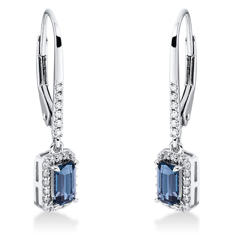 Ohrschmuck 4er-Krappe 18 kt WG