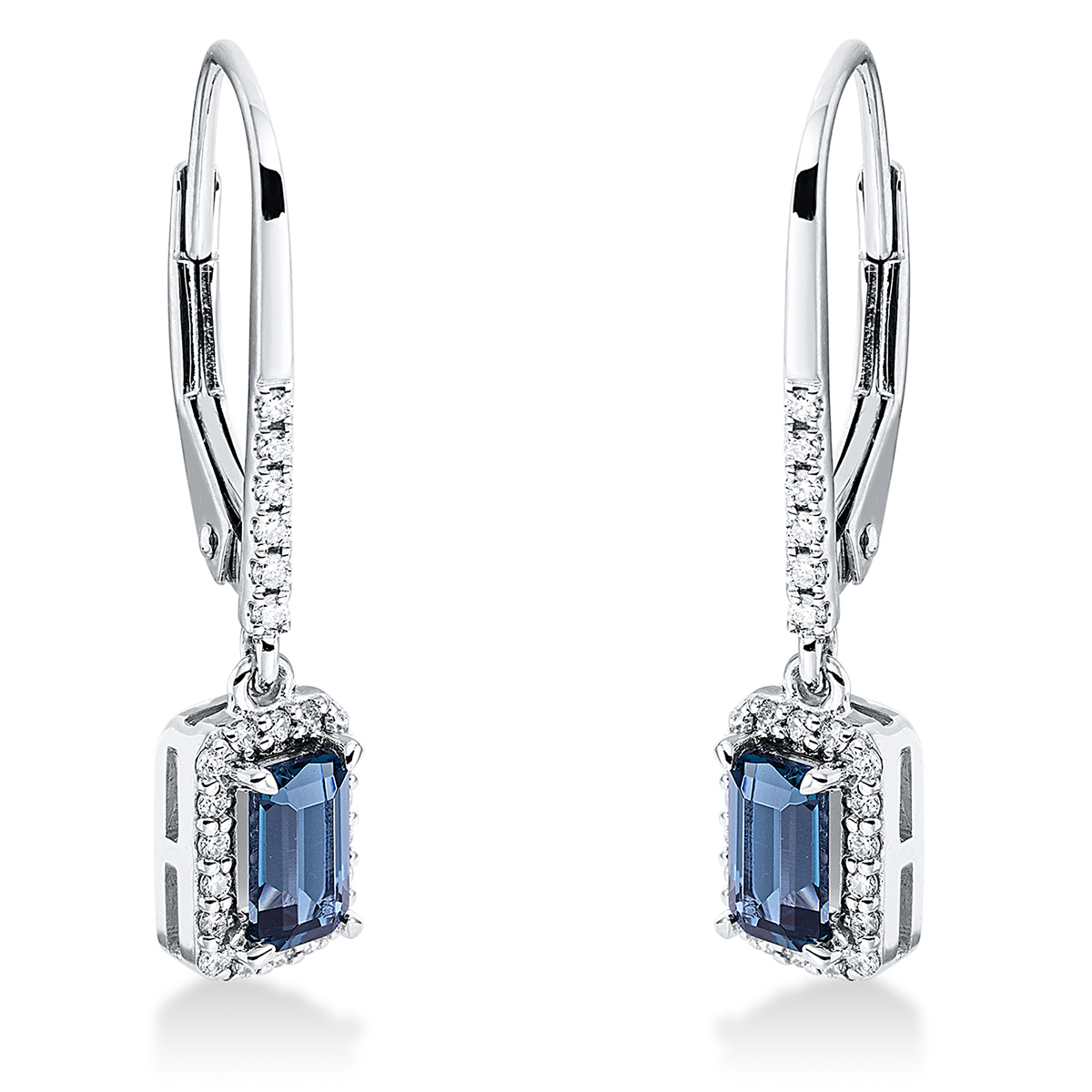 Ohrschmuck 4er-Krappe 18 kt WG
