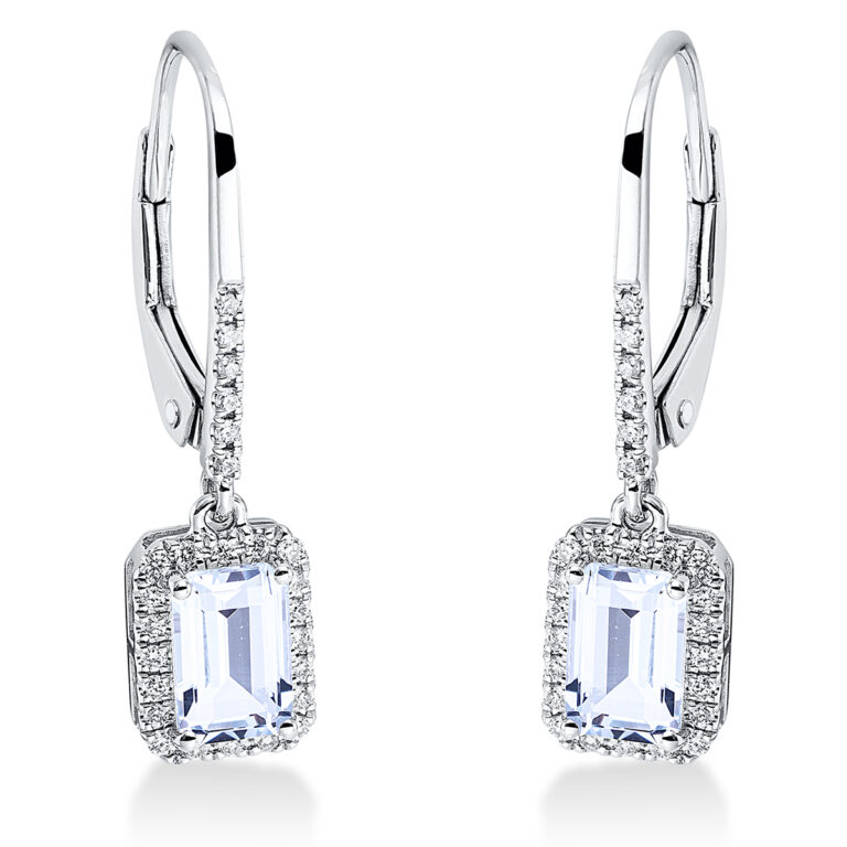 Ohrschmuck 4er-Krappe 18 kt WG