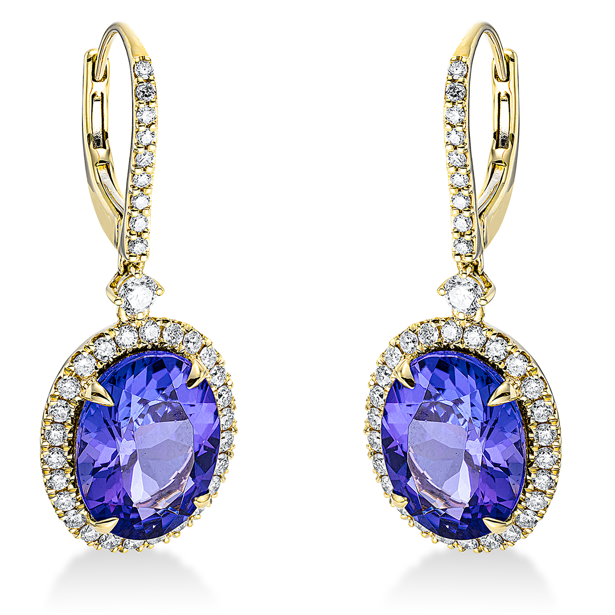 Ohrschmuck 4er-Krappe 18 kt GG