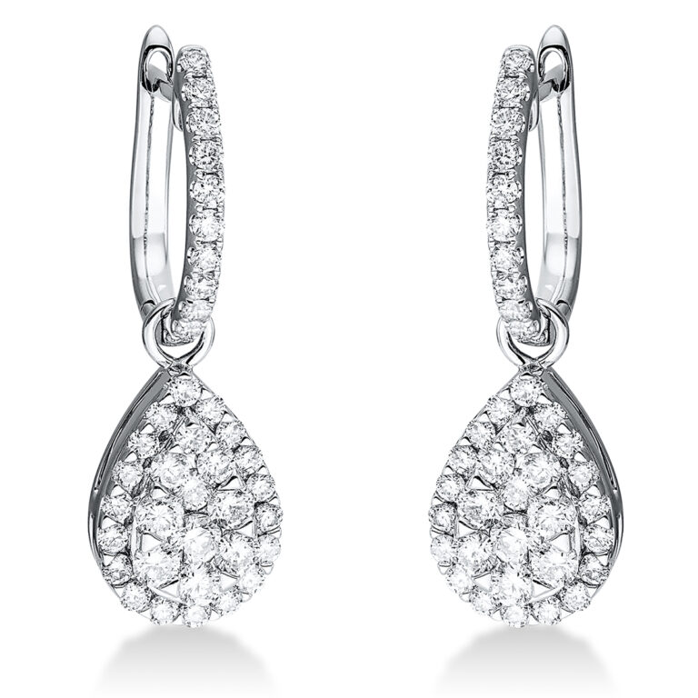 Ohrschmuck 18 kt WG