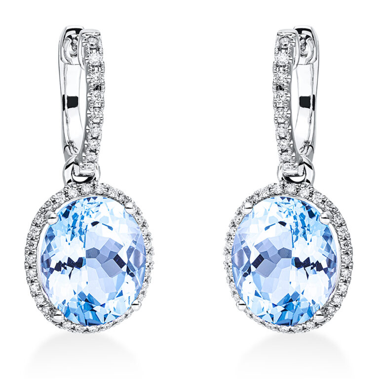 Ohrschmuck 4er-Krappe 18 kt WG