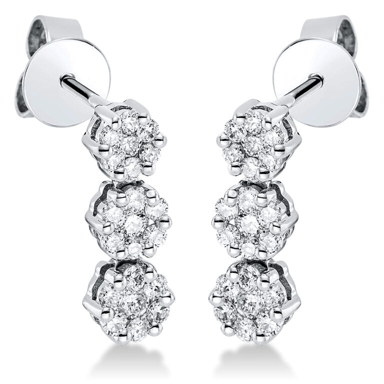 Ohrschmuck 18 kt WG