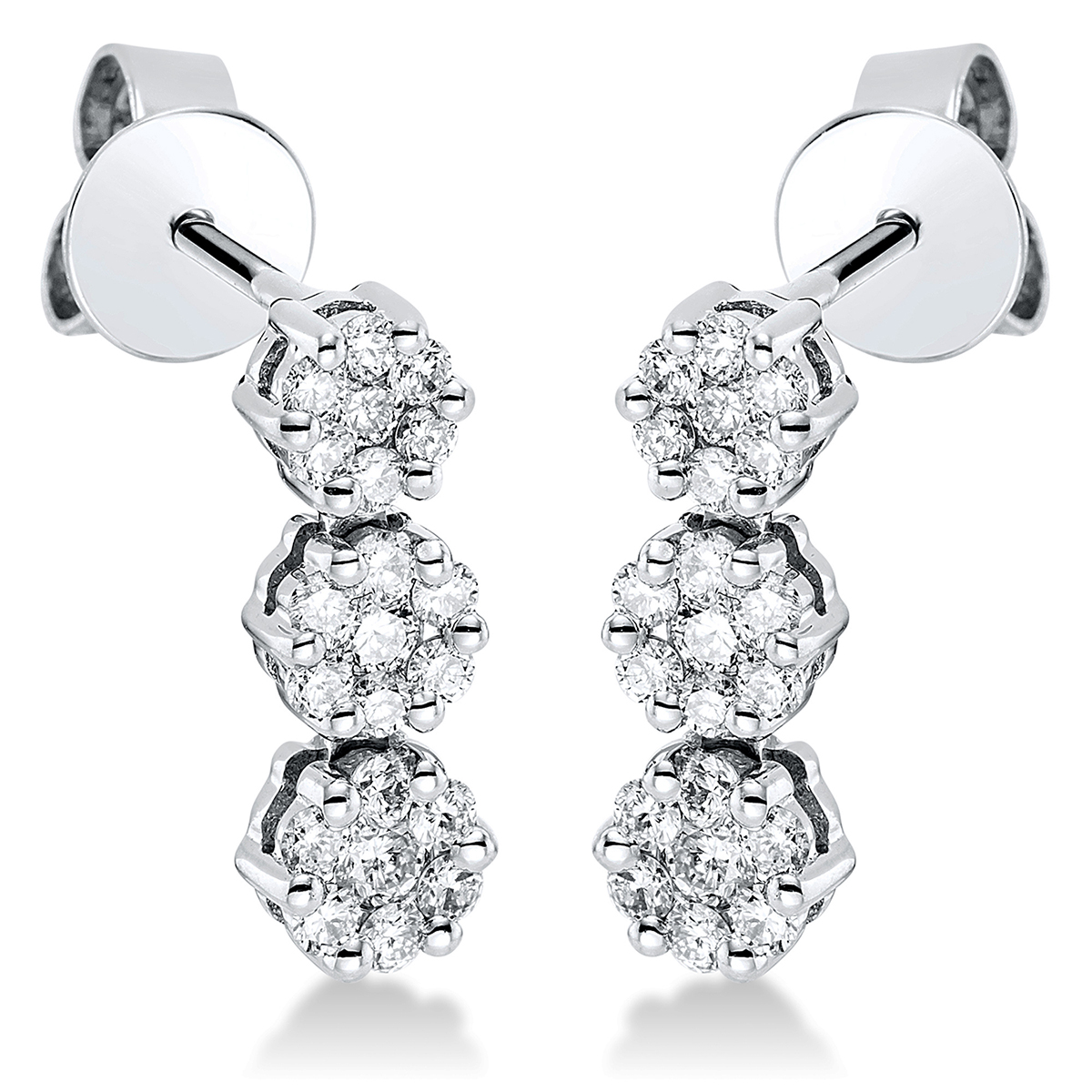 Ohrschmuck 18 kt WG
