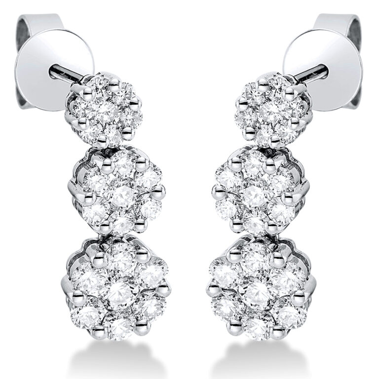 Ohrschmuck 18 kt WG