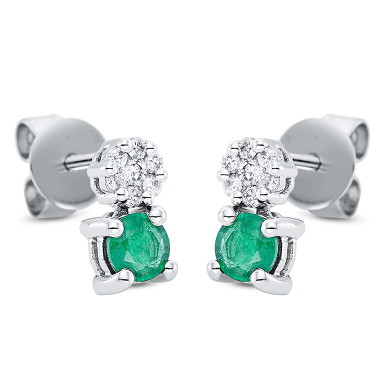 Ohrstecker 18 kt WG