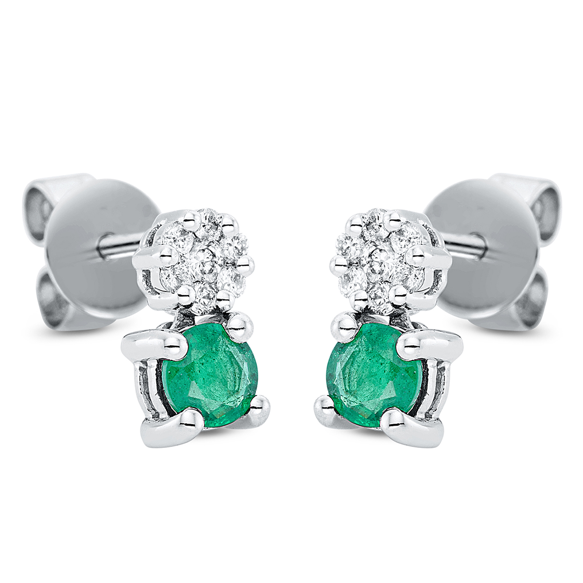 Ohrstecker 18 kt WG