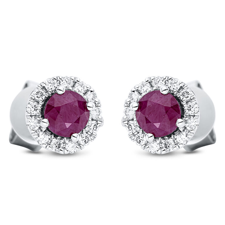 Ohrschmuck 4er-Krappe 18 kt WG