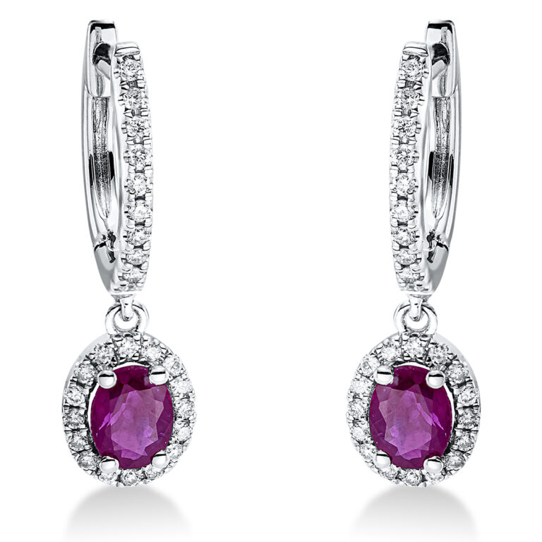 Ohrschmuck 4er-Krappe 18 kt WG