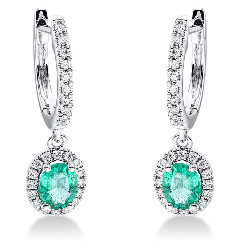 Ohrschmuck 4er-Krappe 18 kt WG