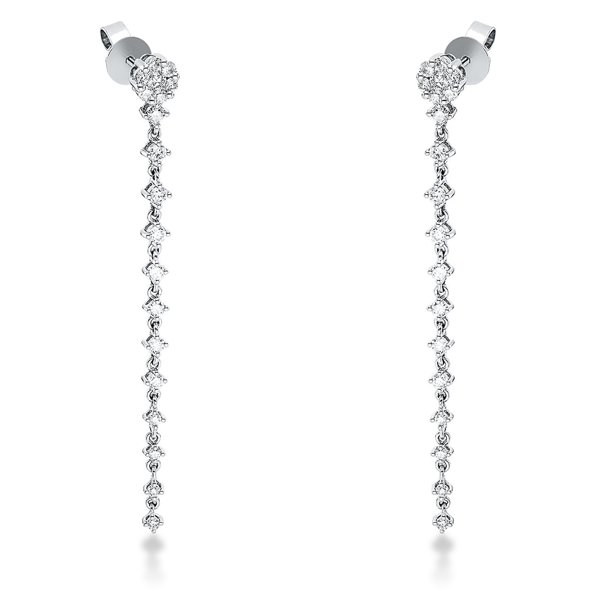 Ohrschmuck 18 kt WG