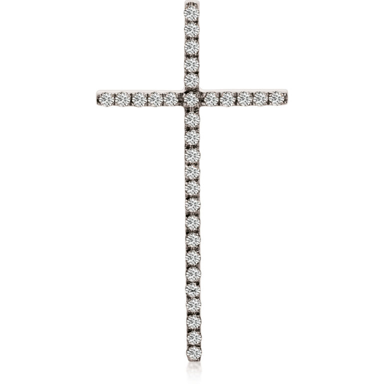 Anhänger 18 kt WG "Kreuz"
