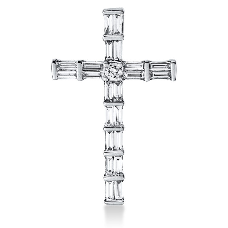 Anhänger 18 kt WG "Kreuz"