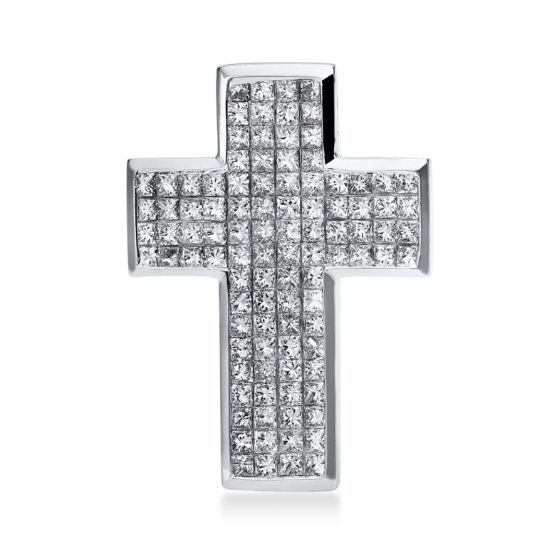Anhänger 18 kt WG "Kreuz"
