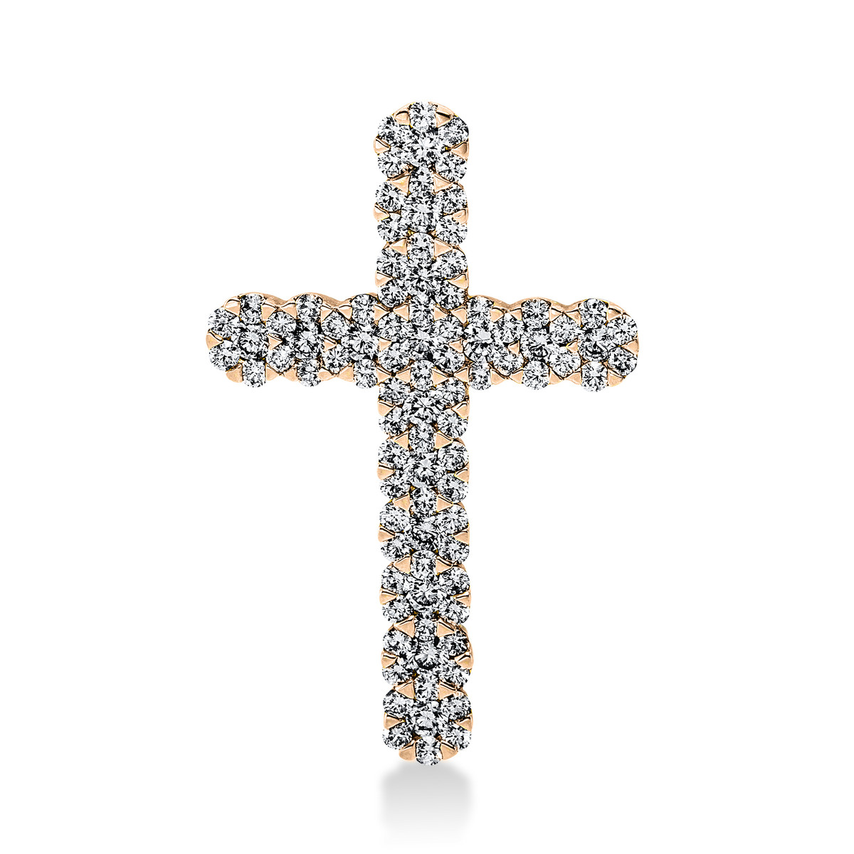 Anhänger 18 kt RG "Kreuz"