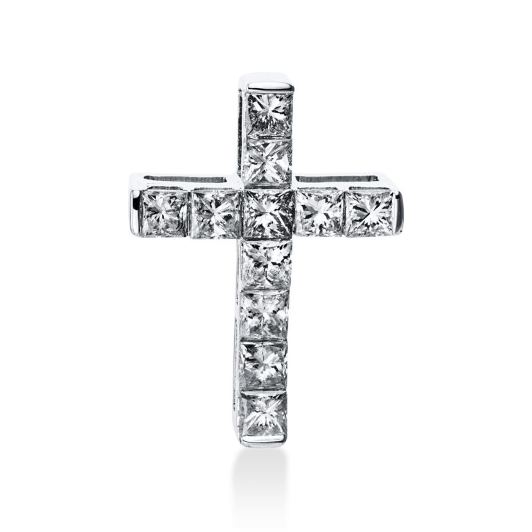 Anhänger 18 kt WG "Kreuz"
