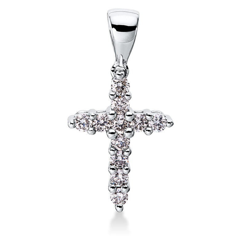 Anhänger 18 kt WG "Kreuz"