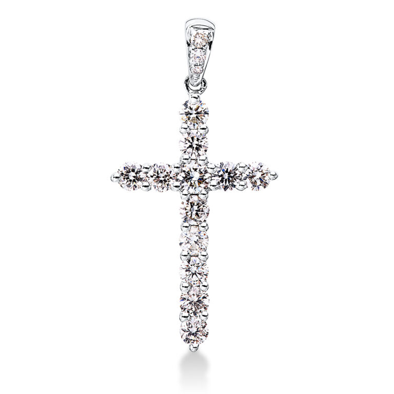 Anhänger 18 kt WG "Kreuz"