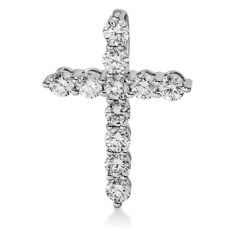 Anhänger 18 kt WG "Kreuz"