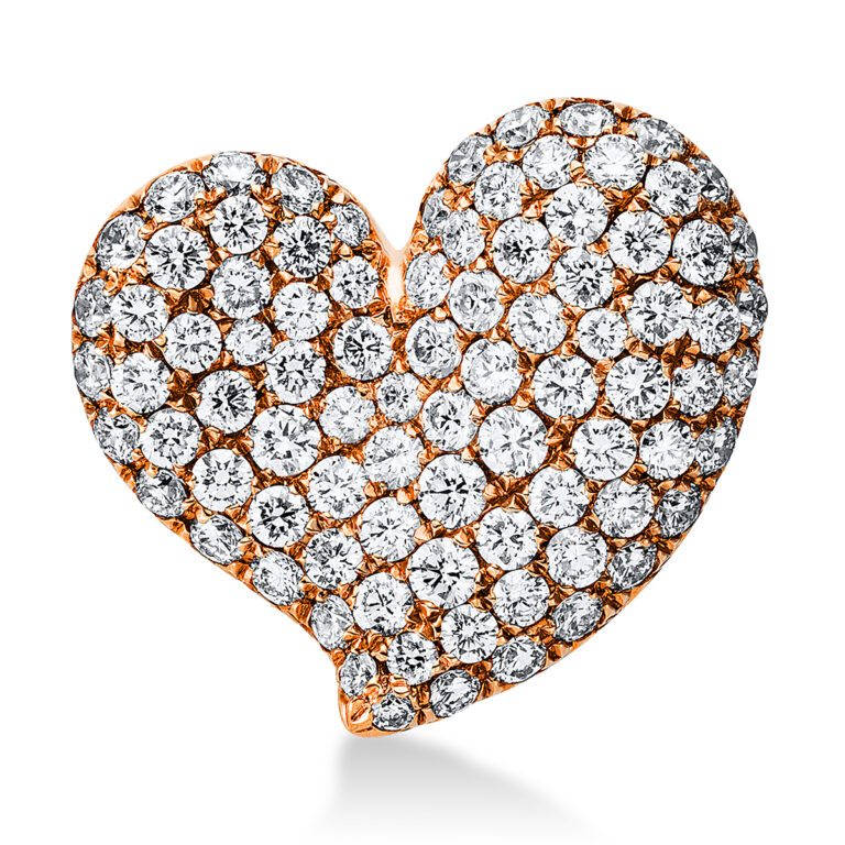 Anhänger 18 kt RG "Herz"